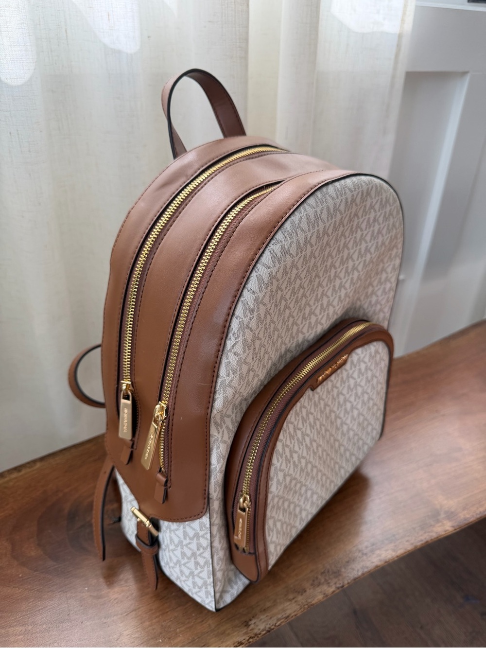 Michael Kors Jaycee Large Logo Backpack